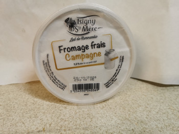 Fromage Frais Onctueux 8%mg isigny