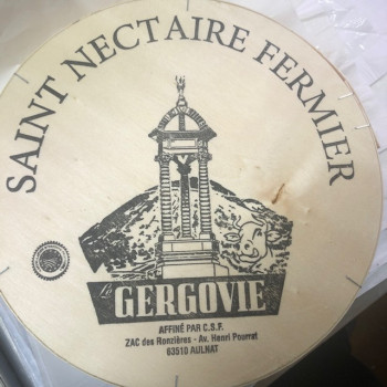 Saint-Nectaire Fermier lait cru AOP 45%mg