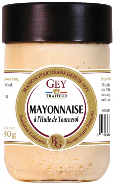 Mayonnaise a l'huile de Tournesol 180gr
