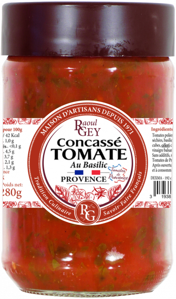 Concassé de Tomate au Basilic 280gr