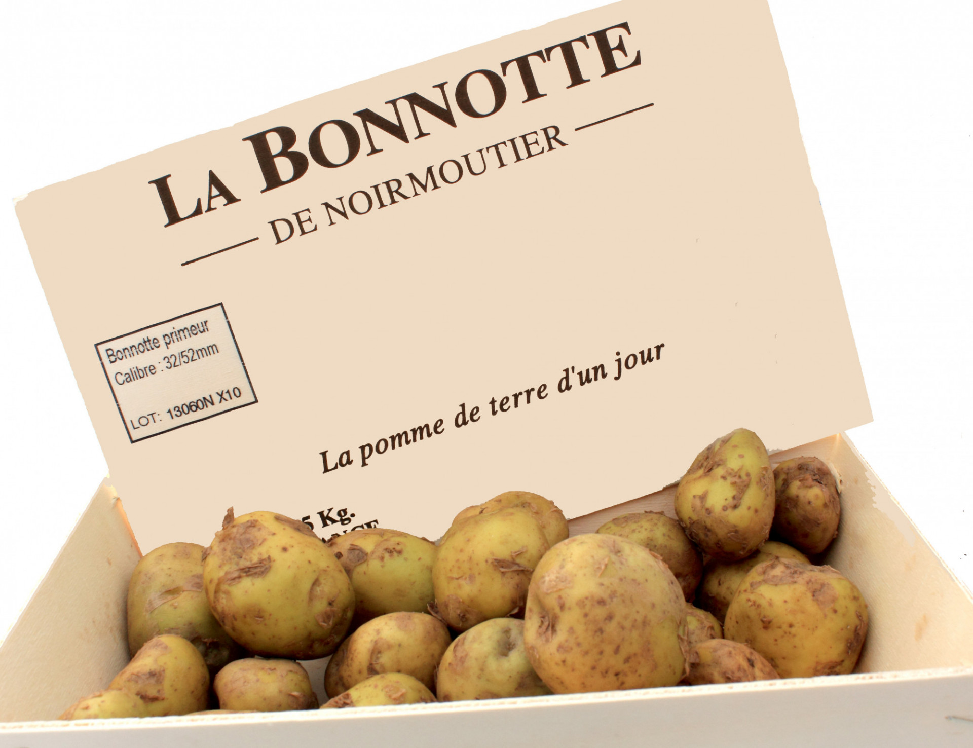 Pomme de Terre nouvelle cagette 750gr Noirmoutier