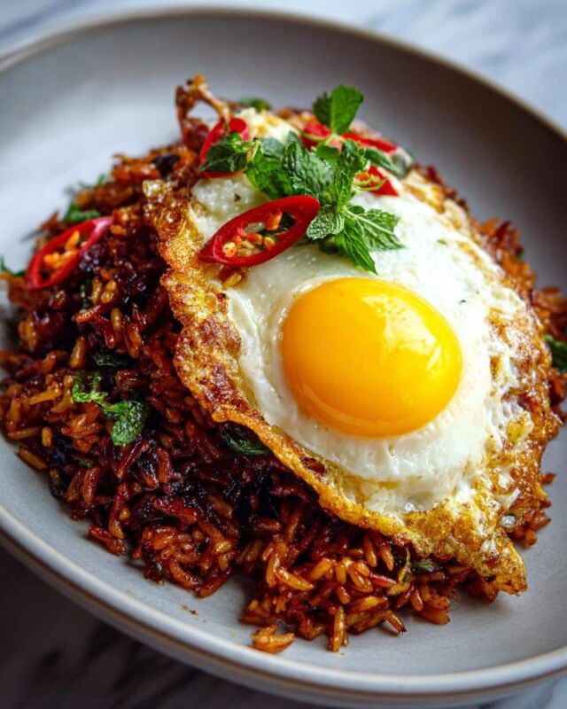 Nasi goreng facile