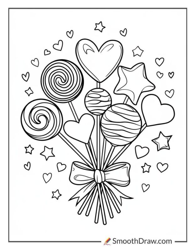 Dessin bonbon enfant