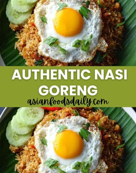 Riz frit indonésien: recette facile et rapide pour un nasi goreng savoureux