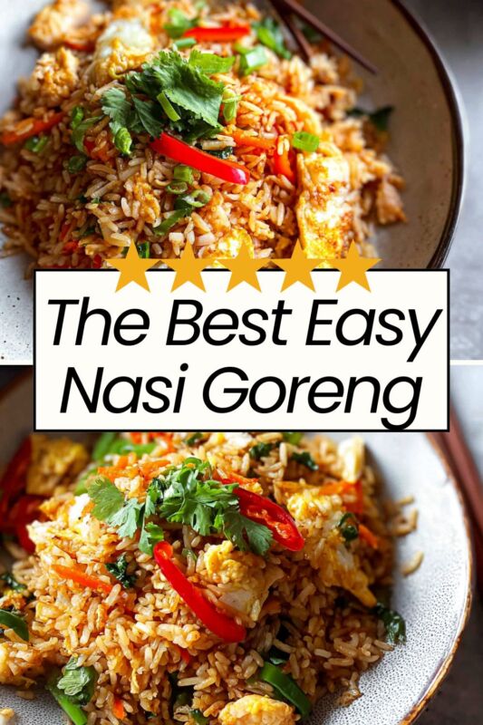 Nasi goreng facile