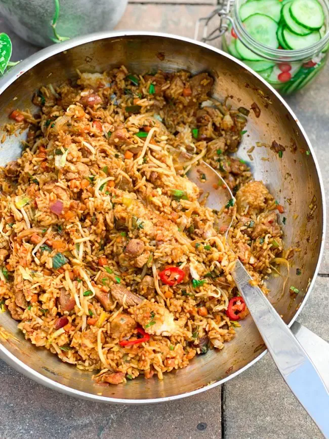 Nasi goreng facile