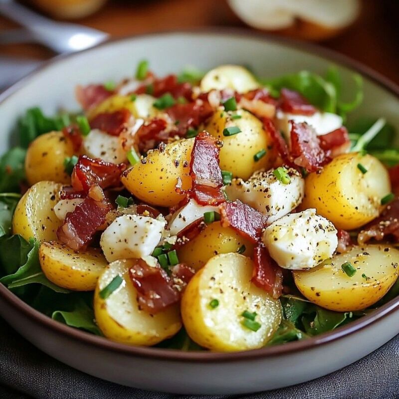 Pomme de terre Charlotte salade