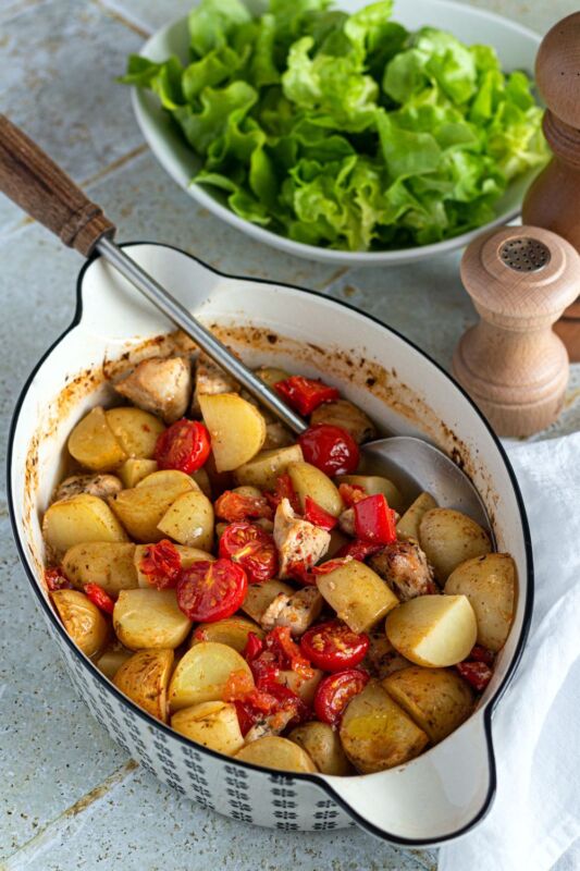 Pomme de terre Amandine plat