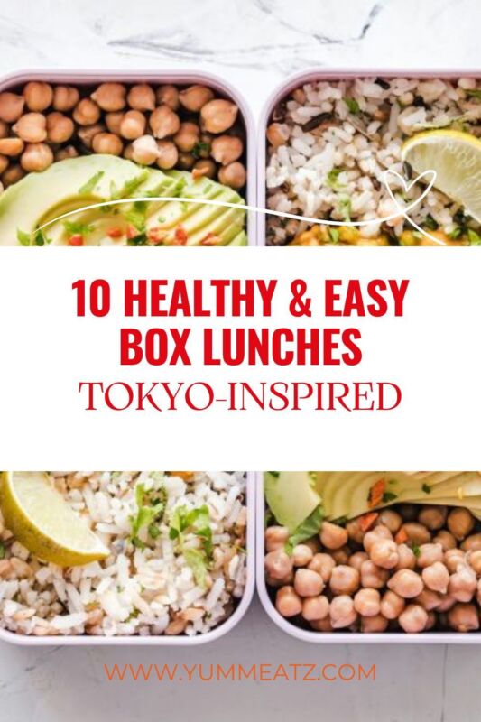 Lunch box healthy urbain
