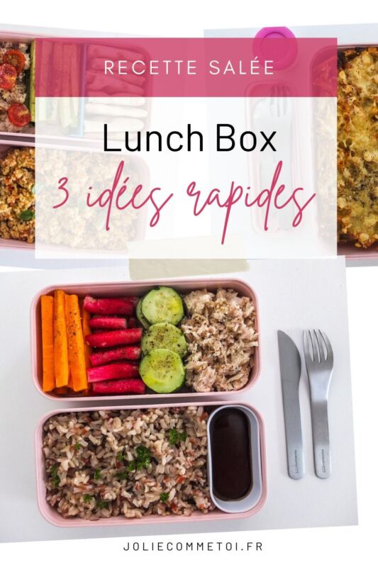 Lunch box healthy urbain