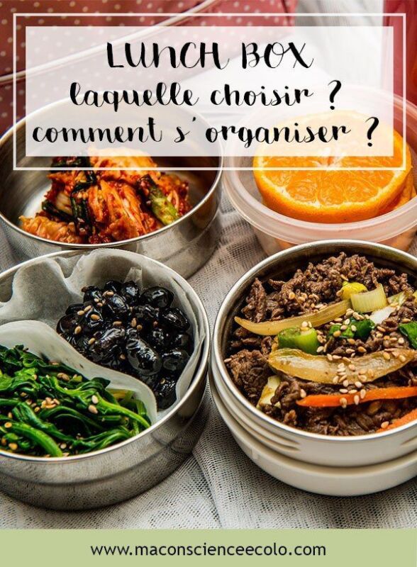 Lunch box healthy urbain