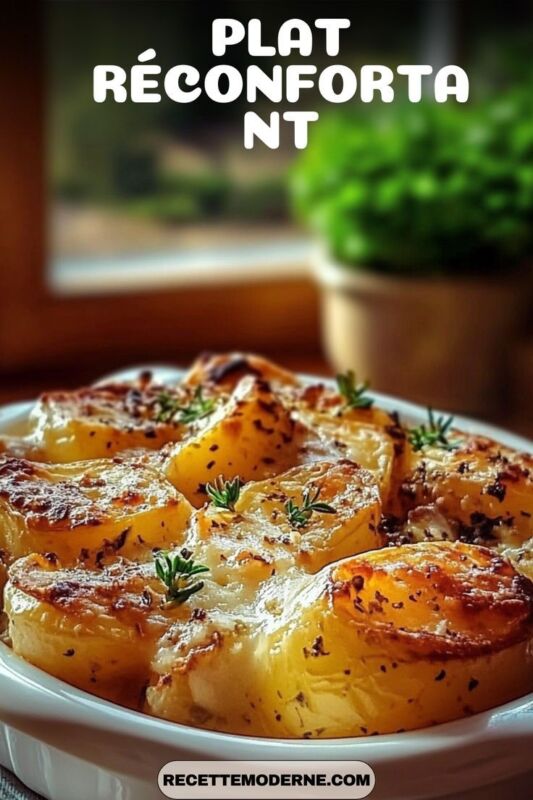 Pomme de terre Amandine plat