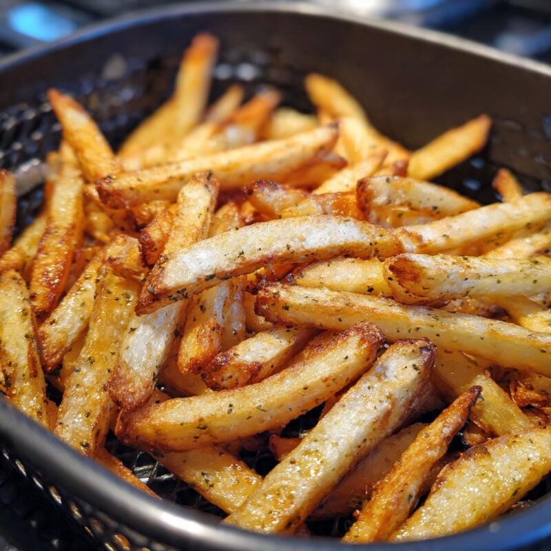 Pommes de terre pour frites parfaites