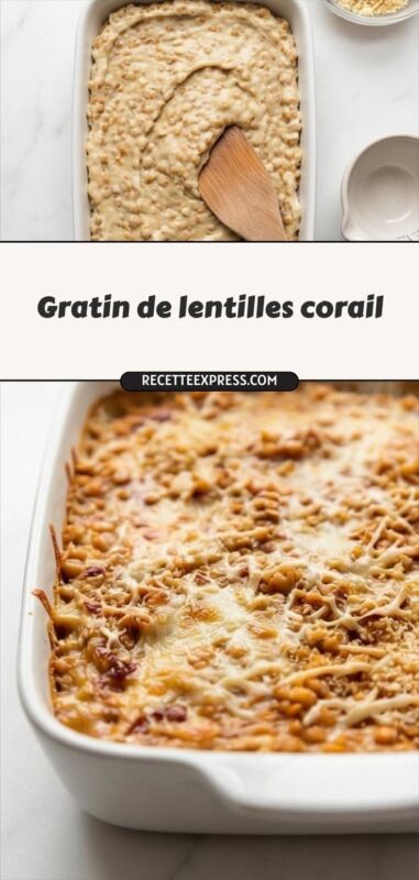 Texture idéale lentilles corail