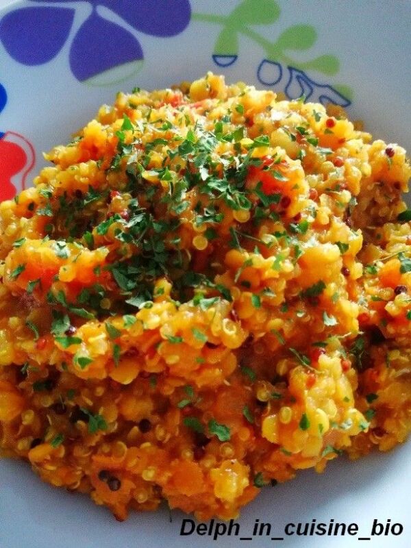 Texture idéale lentilles corail