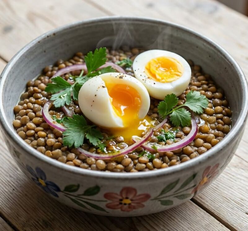 Cuisson parfaite lentilles vertes