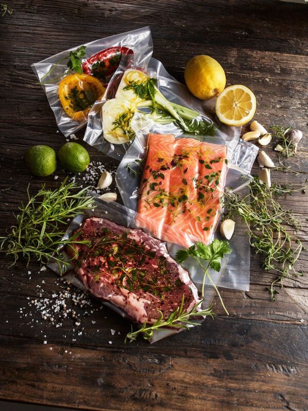 Conservation sous vide aliments