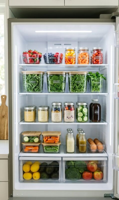 astuces stockage frigo aliments