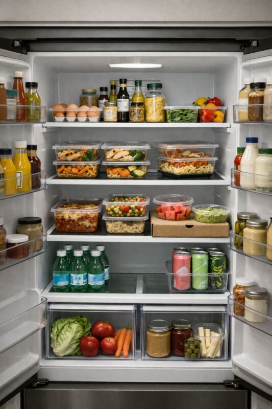 astuces stockage frigo aliments