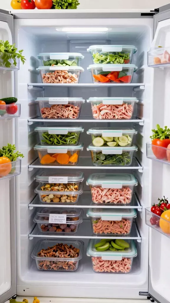 astuces stockage frigo aliments