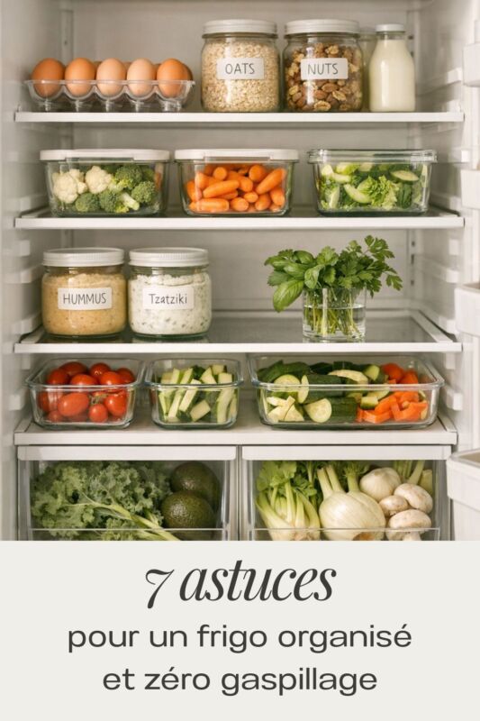 prolonger fraîcheur aliments frigo