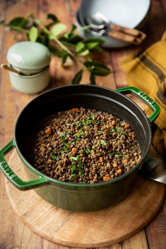 Cuisson rapide des lentilles