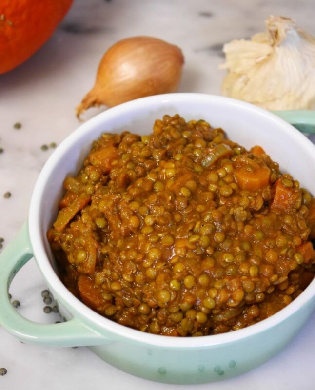 Lentilles à la cocotte minute