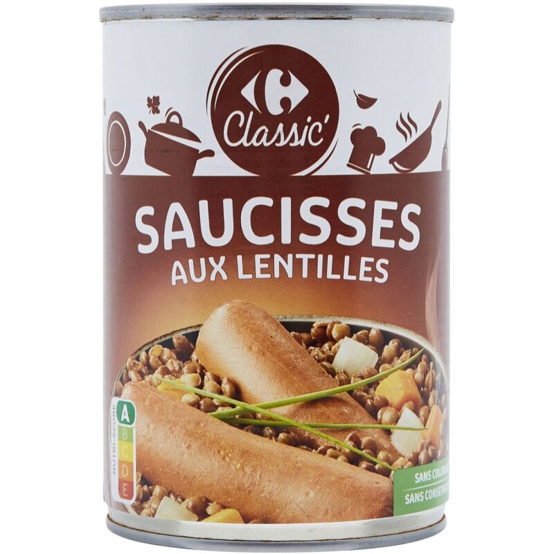 Lentilles à la cocotte minute