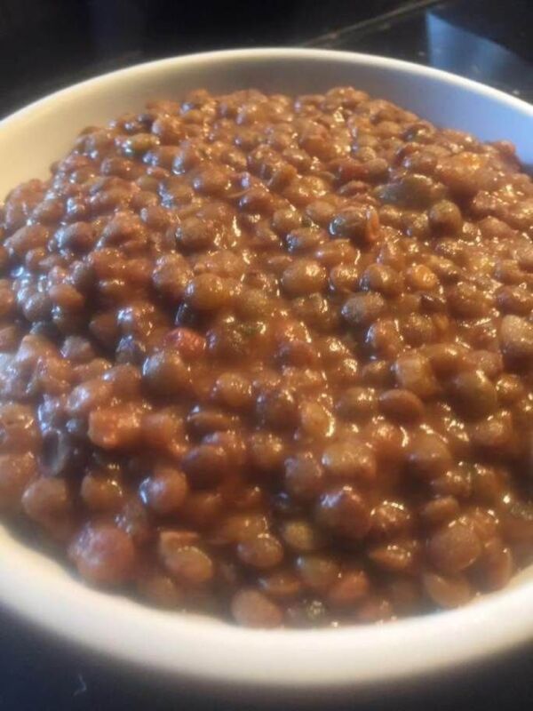 Lentilles au Cookeo rapide