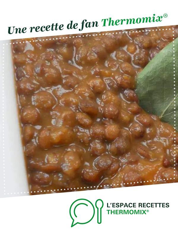 Lentilles Thermomix parfaites
