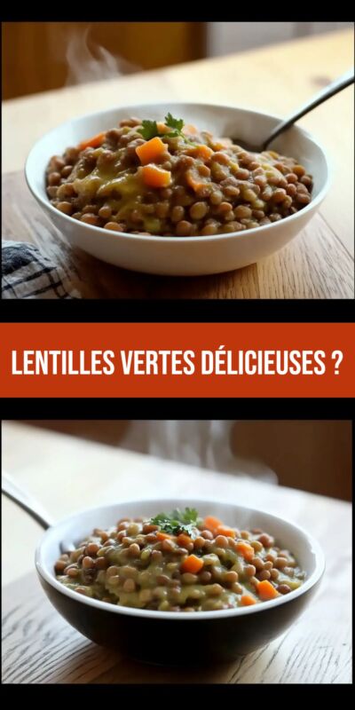 lentilles texture savoureuse