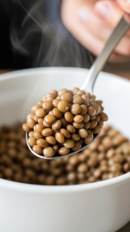 Cuisson idéale lentilles brunes