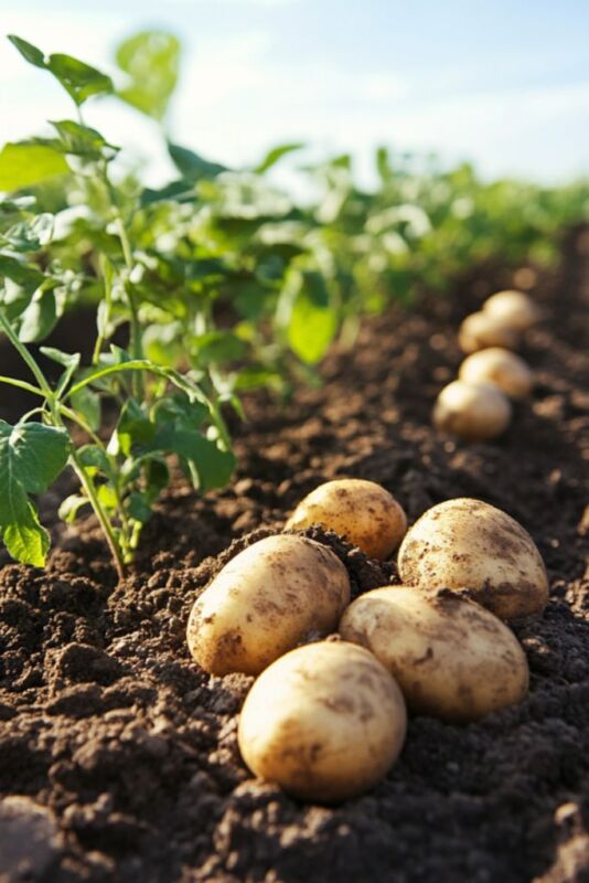 Options jardin pommes de terre