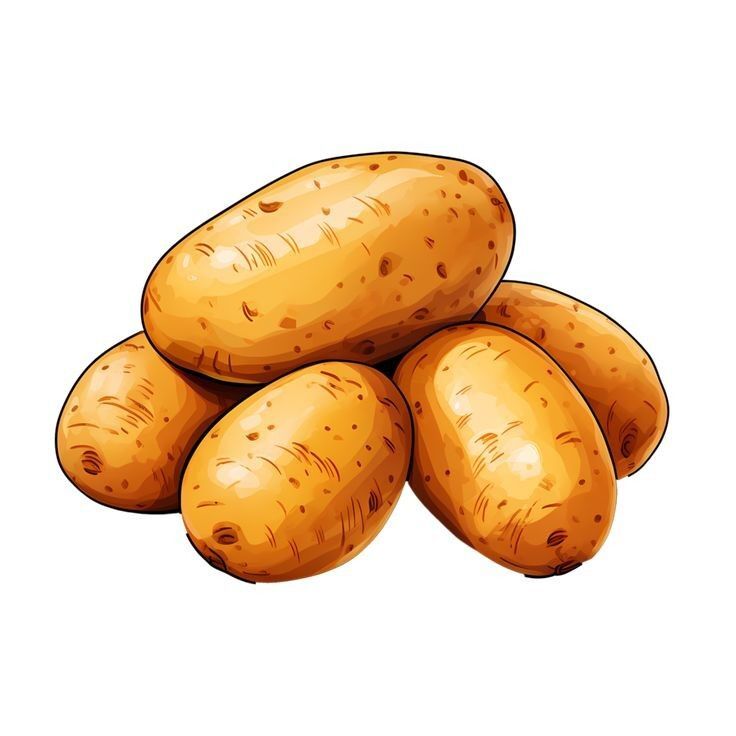 Tableau des pommes de terre précoces