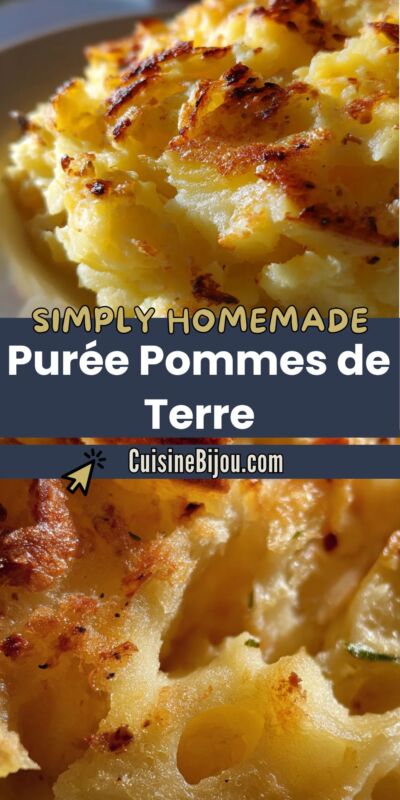 Purée onctueuse pomme de terre