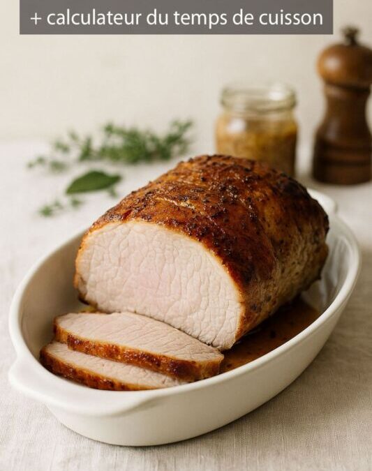 Temps de cuisson rouelle de porc au four 1kg : les durées exactes selon le poids