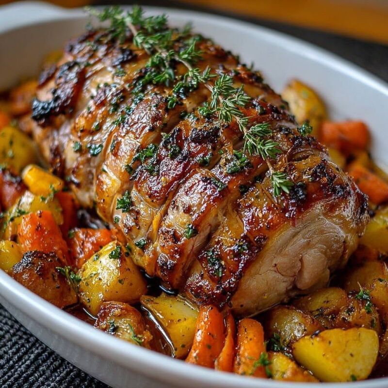 Rouelle porc 1kg cuisson