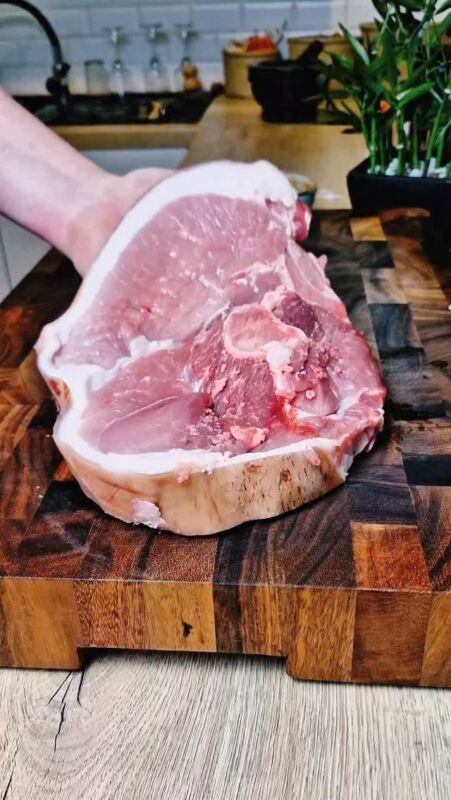Temps four rouelle porc