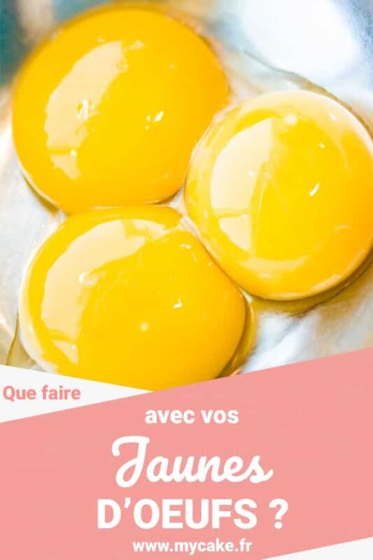 Valeur nutritive jaune d'œuf