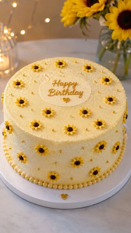 Gâteau d'anniversaire unique